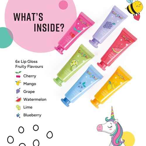 Chit Chat Tropical Treats ? 6-Piece Lip Gloss Set