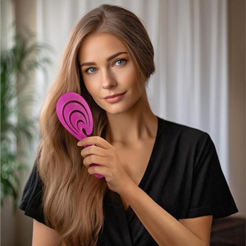 Ninabella Organic Detangling Hair Brush for All Hair Types