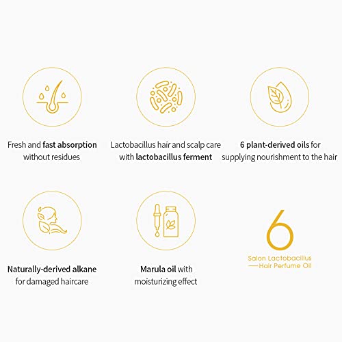 MASIL Salon Lactobacillus Hair Perfume Oil for Hydrating Frizz & Damage Repair