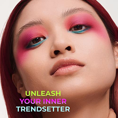 Lamel The Myth of Utopia KIT Lip Gloss - Eye gloss Base for All Shades - Glimmer - For Face & Body - 16 Colors Eyeshadow Palette - Waterproof, Smoodge-proof,Long-Lasting (Eyeshadow Palette Utopia)