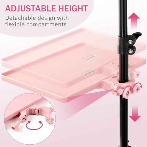 Large Size Lash Tray Organizer Stand (10.6¡± x 8¡°), Adjustable Plastic Essential Organizer Stand for Lash Techs, Eyelash Extension Supplies Perfect for Salon or Homes Use by KONOVOLY