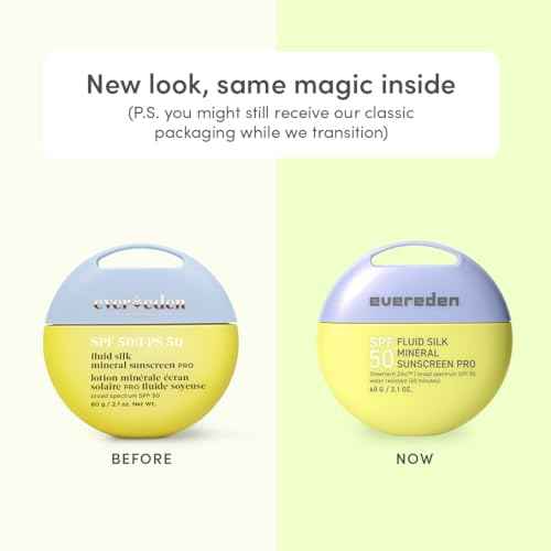 Evereden SPF50 Fluid Silk Mineral Kids Sunscreen: Clean Cooling Non-Nano UVA, UVB, & IR Protection for Sensitive Skin - Sheer, Lightweight, & Waterproof for Up to 40 Mins - Beach Day Toddler Sunscreen