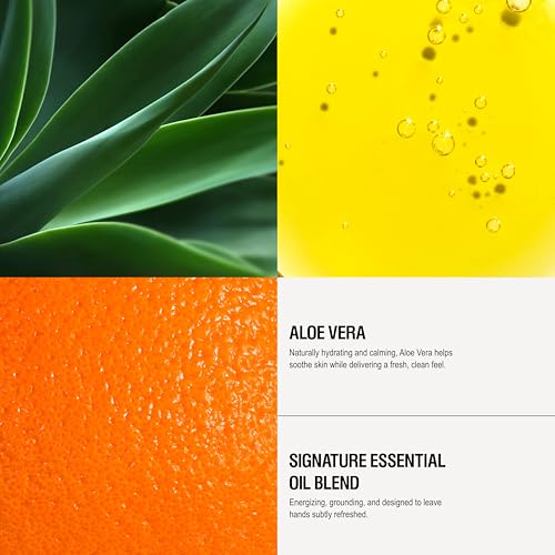 Grown Alchemist Invigorate Hand Wash Refill ? Liquid Hand Soap with Aloe, Sweet Orange, Cedarwood & Sage ? Gentle, Moisturizing Kitchen & Bathroom Soap, Natural Plant Based Gel Cleanser, 1L