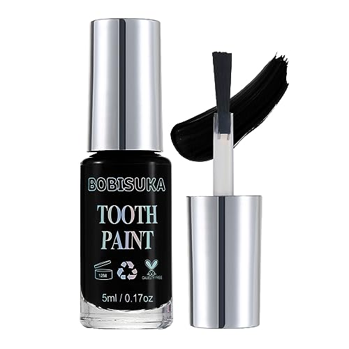 Black Tooth Paint for Cosplay & Halloween Makeup