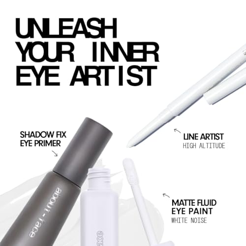 about-face Line Artist Longwear Gel Eyeliner – Waterproof Matte