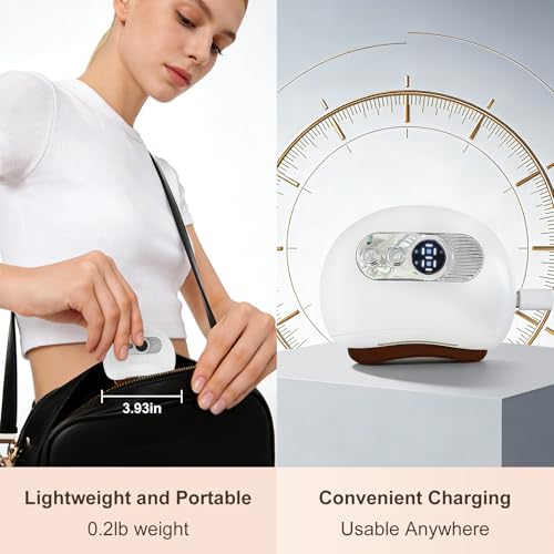 HUGJOG Electric Gua Sha Face Massager with 9 Heat & Vibration Levels