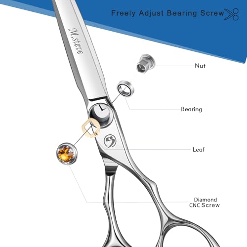 6-Inch Ambidextrous Professional Hair Cutting Shears - Left & Right Hand Use