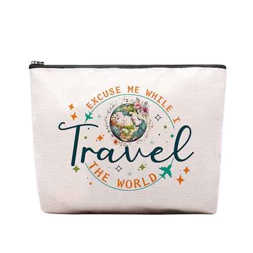 Travel Gifts for Women: Cosmetic Bag - Best for International Travelers & Weekend Trips