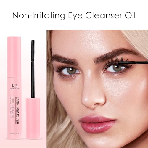Kolybel Lash Glue Remover for Cluster Lashes - 5ML, Gentle Oil-Based False Eyelash Remover, Easy Home Use, Fast Dissolving, Sensitive Skin Friendly - Lash Remover