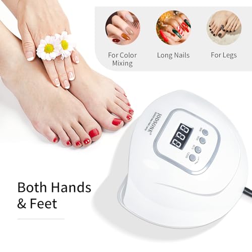 UV LED Nail Lamp with Auto Sensor & 4 Timers
