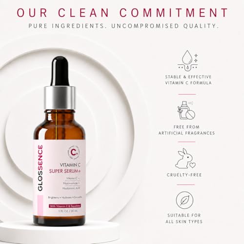 Vitamin C Serum with Niacinamide & Hyaluronic Acid, 1 FL OZ