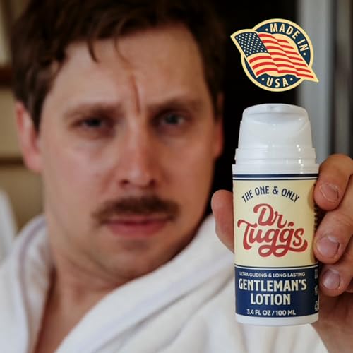 Gentleman¡¯s Lotion ? Me Time Lotion for Men with Moisturizing Aloe Vera, Avocado Oil & Vitamin E ? Long-Lasting, Smooth, Non-Greasy Formula ? Made in USA ? 3.4 fl oz (2 Pack, 3.4oz Each)