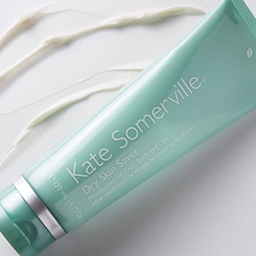 Kate Somerville Dry Skin Saver ? Eczema Therapy Cream, Soothing, Hydrating Face and Body Lotion for Sensitive Skin, 4 Fl Oz