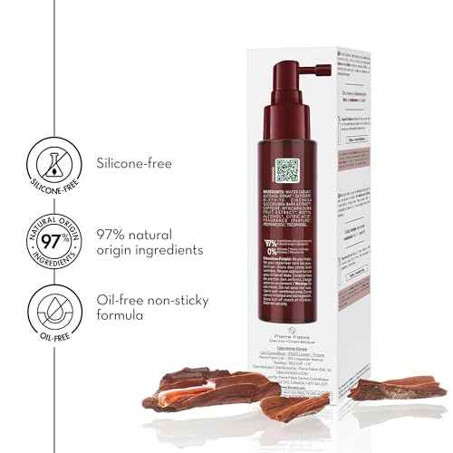 Klorane Intense Strengthening Serum with Quinine - Natural Alternative for Hair Thinning - Support Thicker, Stronger, Healthier Hair - Men & Women - Non-Greasy, Leave-in Formula - 3.3 fl. oz.