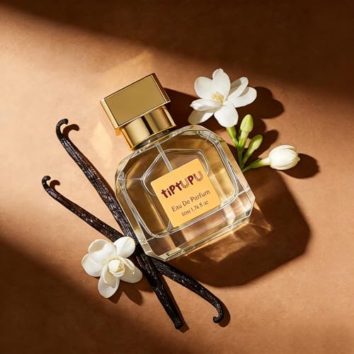 Tiptupu Ambery Vanilla Eau de Parfum for Women - 1.76 Fl Oz Inspired by Black O.pium