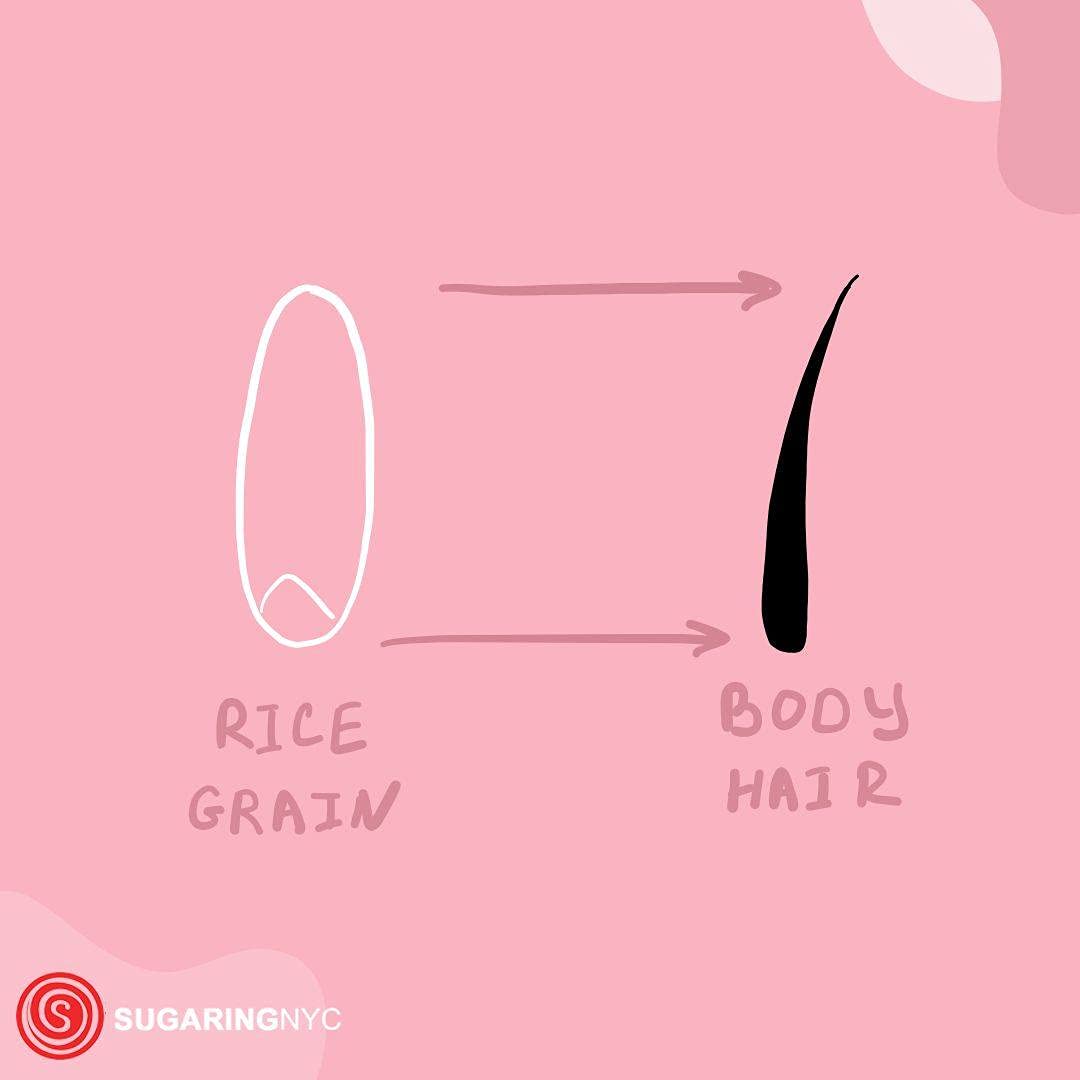 Sugar Paste by Sugaring NYC + Waxing Strips for Home Use, Applicator Card