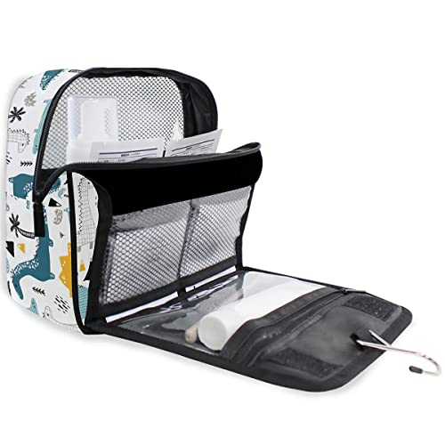 senya Hanging Travel Toiletry Bag Kit Makeup Case Cosmetics Organizer for Men Women