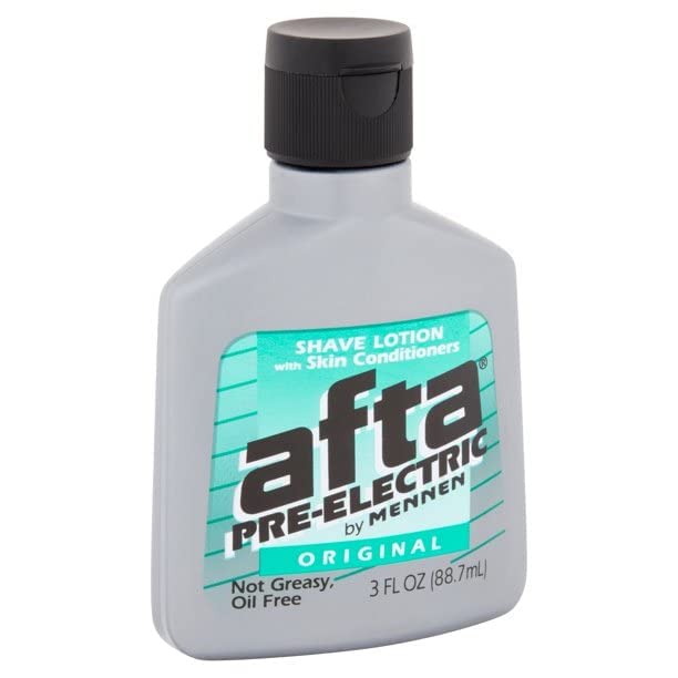 Afta Pre-Electric Shave Lotion With Skin Conditioners Original 3 oz (Pack of 10)