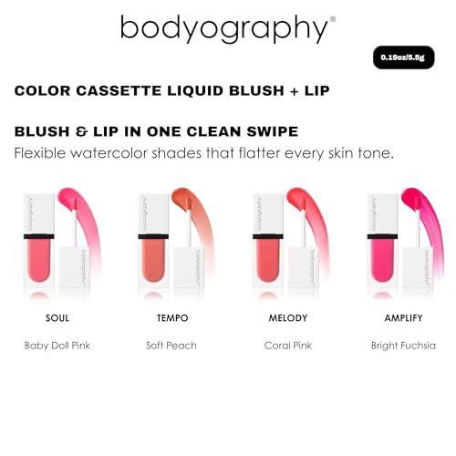Bodyography Color Cassette Liquid Blush & Lip Tint - Melody