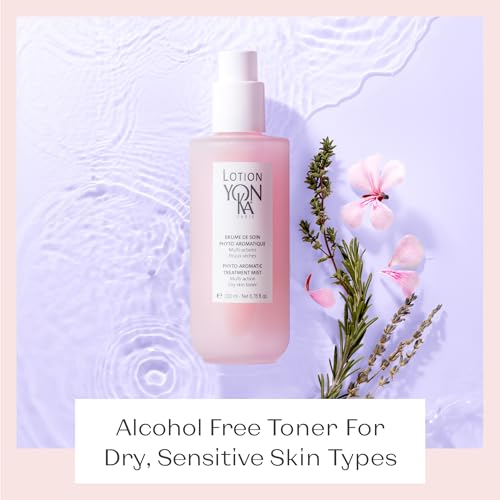 Yon-Ka PS Hydrating Face Toner | Calming Daily Face Mist with Botanical Plant Extracts for Dry & Sensitive Skin | Minimizes Pores and Treats Redness | Alcohol-Free and Paraben-Free