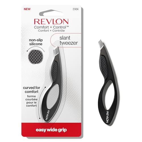 Revlon Comfort and Control Tweezer - Precision Eyebrow Tool