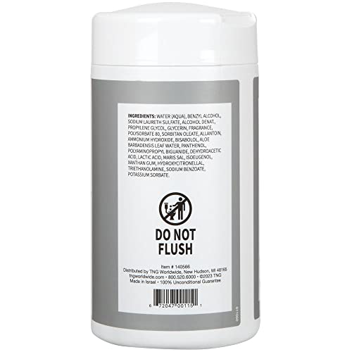 ForPro Professional Collection Expert Hair Color Remover Wipes, Pre-Moistened, Perforated Towelettes, Non-Irritating, Hypoallergenic Formula, Clean Fresh Scent, 100-Count