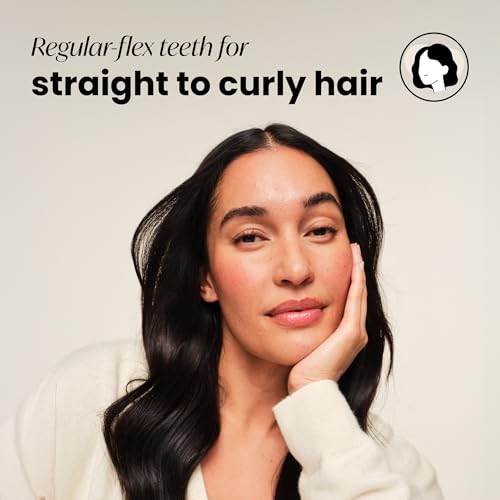 Tangle Teezer Original Detangling Brush, Dry and Wet Hairbrush Detangler for All Regular Hair Types, Pink Fizz
