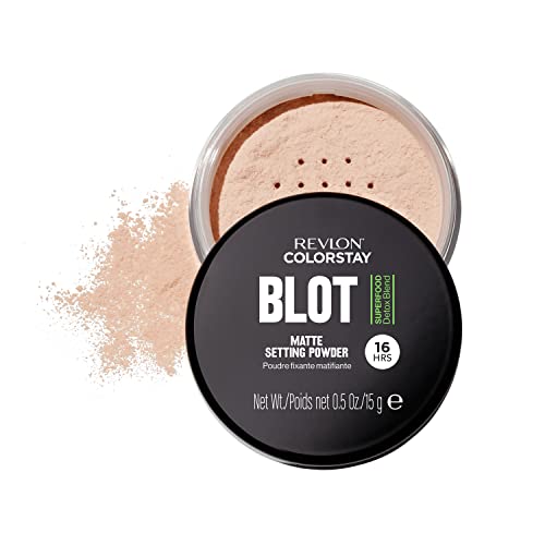 Revlon ColorStay Blot Face Powder, Mattifying & Oil Absorbing, 0.5 Oz