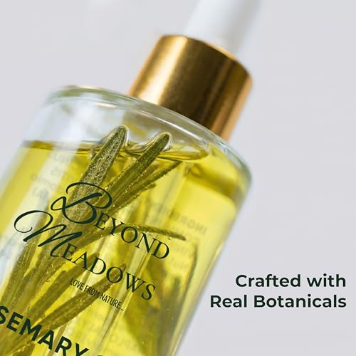 Organic Rosemary Oil for Hair Growth – Biotin & Castor Oil