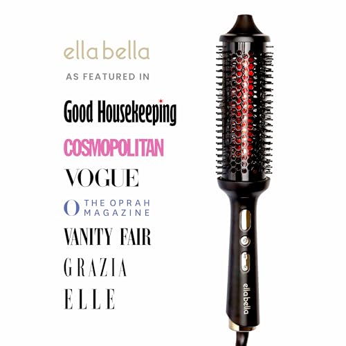 ELLA BELLA Heated Styling Brush with Infrared & Negative Ions