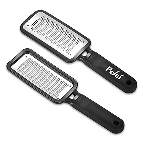 Pefei Professional Stainless Steel Foot File & Pedicure Callus Remover