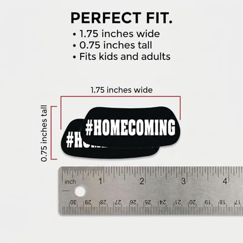 Anderson's Hashtag Homecoming EyeBlacks, 12 Pairs (24 Count)