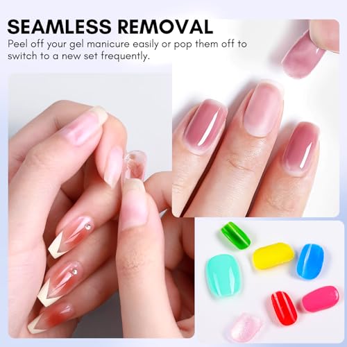 Makartt Peel Off Gel Base Coat 15ml - Damage-Free Peelable UV/LED Base