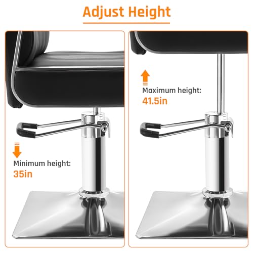 Barber Chair Replacement Hydraulic Pump - for Bar Beauty Salon Barber Hairdressing Adjustable Height£¬Weight Capacity 440 Lbs/200kg£¬Replacement Part for Most Standard Styling Chairs£¬Easy to Use