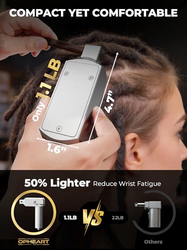 Dreadlock Machine with Stepless Speed Control & 0-Heat Motor