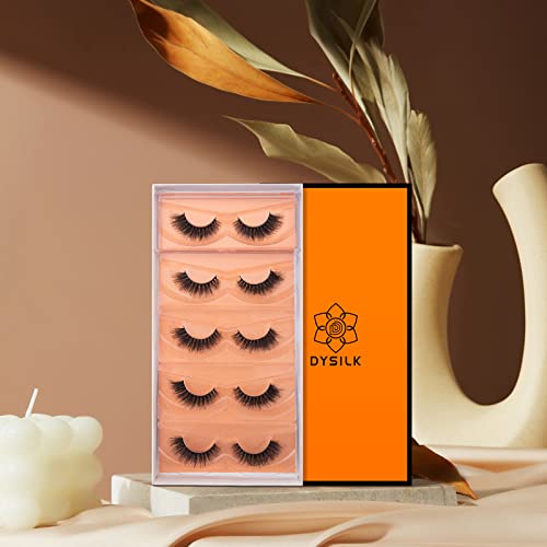 DYSILK Mink Lashes Fluffy Eyelashes Fake Eyelashes Manga Lashes Extension Kit