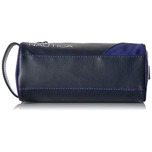 Nautica Mens Accessories Men's Top Zip Travel Kit Toiletry Bag Organizer Accessory