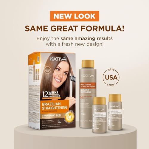 Kativa Brazilian Straightening Kit - 12 Week Professional Treatment