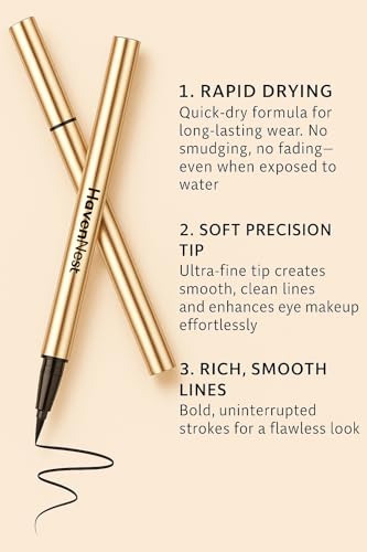 Vegan Liquid Eyeliner Pen – Waterproof, Smudge-Proof, Ultra-Precise