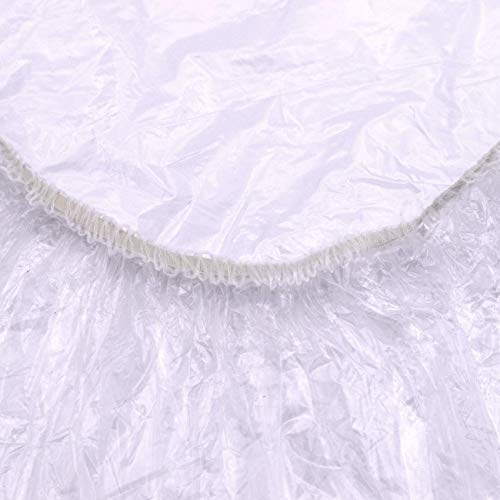 Disposable Processing Caps Bouffant Style Clear Hair Salon Caps
