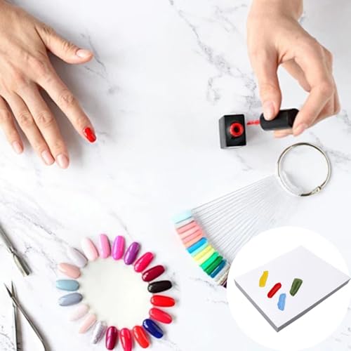 150 Sheets Nail Art Palette Paper, Portable Disposable
