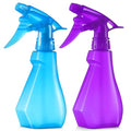 12oz Plastic Spray Bottles - 2 Pack Multi-Purpose Refillable Water Spray for Hair, Plants, Cleaning & Grilling
