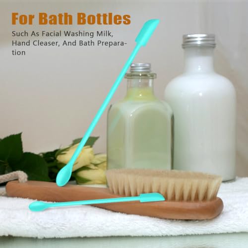 Silicone Spatula Set 6 Pcs with Mini Jar Scrapers for Food & Makeup