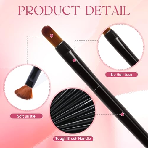 50-Piece Lip Brushes Set - Pro Makeup Applicators