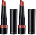 Rimmel Lasting Finish Matte Lipstick 180 Blushed Pink (Pack of 2)