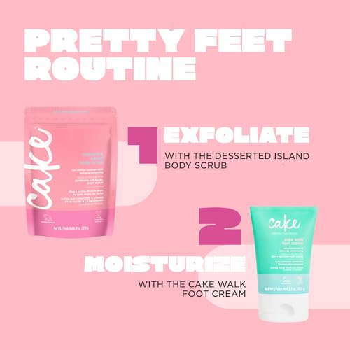 Cake Beauty The Cake Walk Nourishing Foot Cream - Triplemint (3.5 oz)