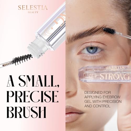 SELESTIA BEAUTY Clear Eyebrow Gel – Strong Hold & Natural Finish