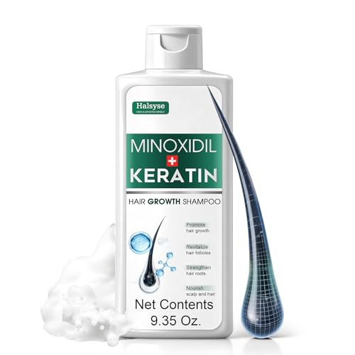5% Minoxidil & Keratin Hair Growth Shampoo for Thinning Hair