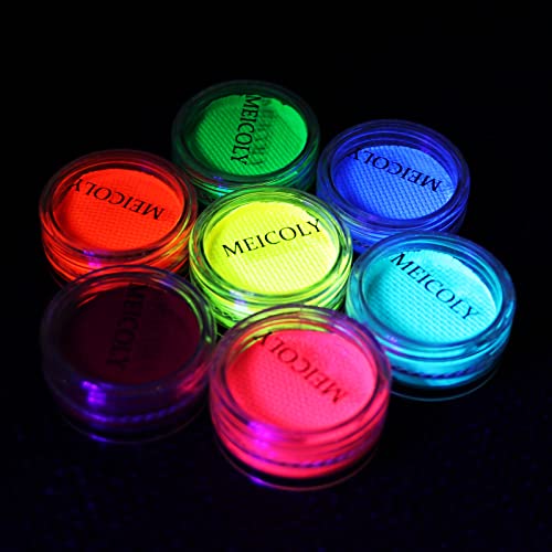 UV Glow Water Eyeliner 7 Colors - Neon Rave Fluorescent Eye Liner