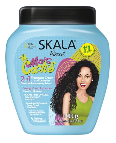 SKALA Curl Cream 3-Pack Bundle - Hydrating 2-in-1 Conditioner